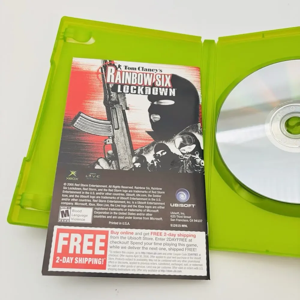 Brothers in Arms: Earned in Blood (Original Xbox) CIB COMPLETE & TESTED VG Cond
